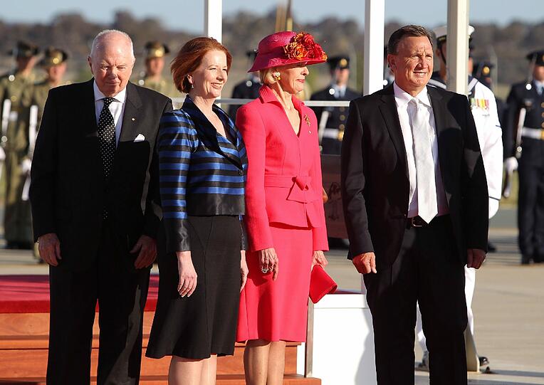 Die Bilder vom Besuch der Queen in Australien