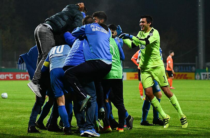 FC Astoria Walldorf schafft die Sensation.