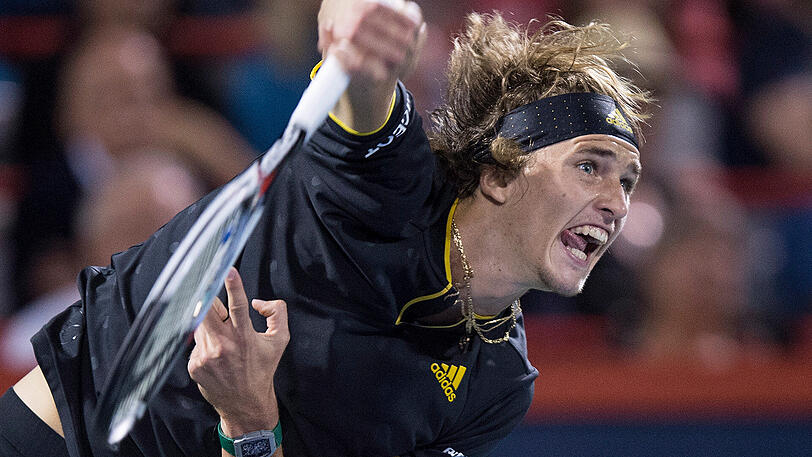 Alexander Zverev steht im Finale von Montreal.
