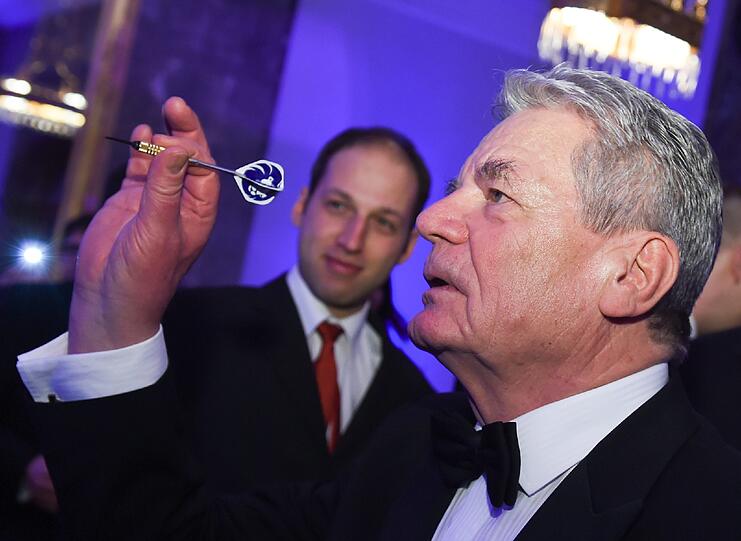 Sportlich: Bundespräsident Joachim Gauck.