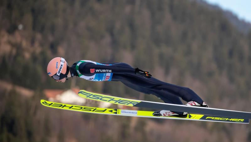 Karl Geiger will beim Neujahrsspringen gewinnen. Karl Geiger will beim Neujahrsspringen gewinnen.