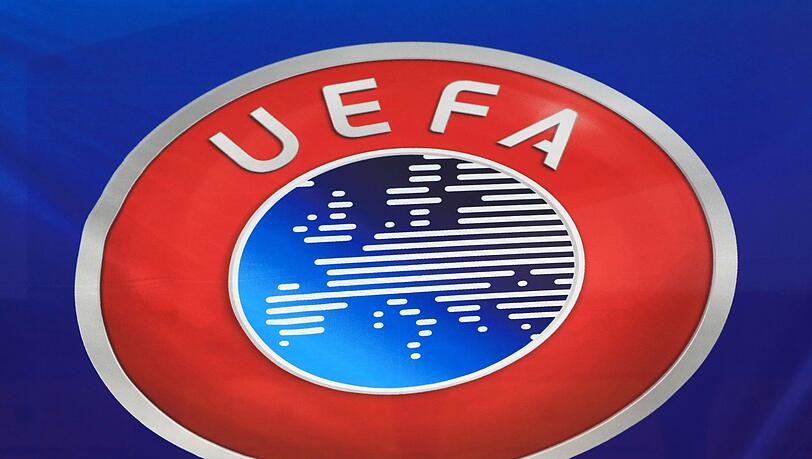 Das Logo des Europäischen Fußball-Verbands UEFA.