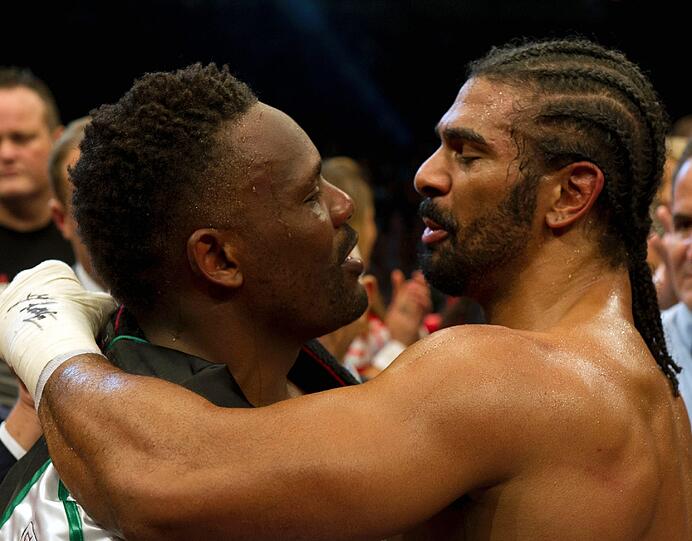 Haye gegen Chisora: Die besten Bilder des "Hass-Duells".