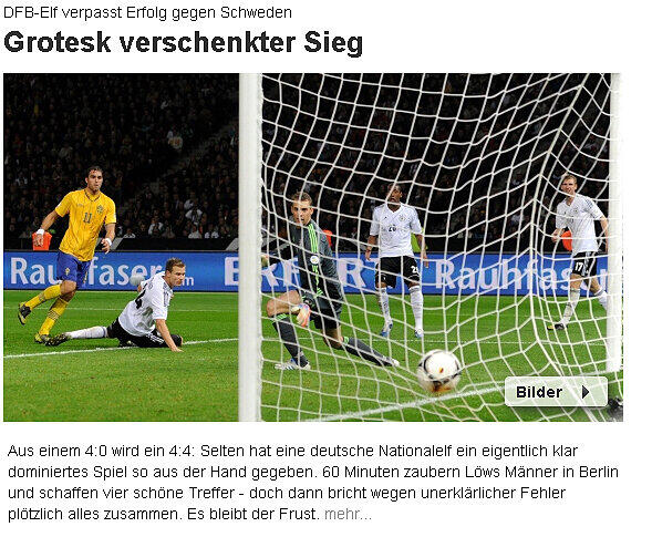 WM-Qualifikation: Deutschland gegen Schweden: Die Pressestimmen - Bilder - Abendzeitung München