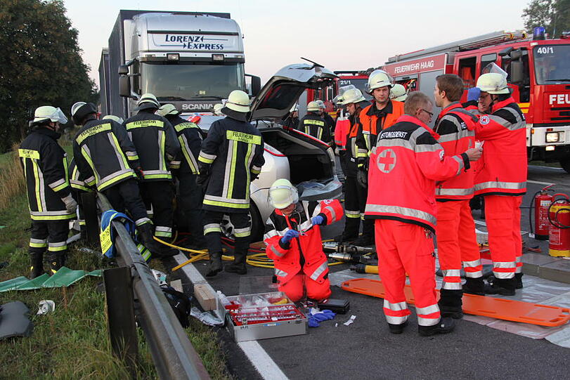 Bilder vom Unfallort.
