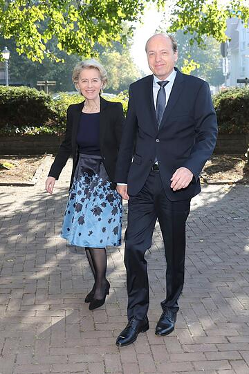 Dr. Ursula von der Leyen mit Mann Prof. Dr. Heiko von der Leyen