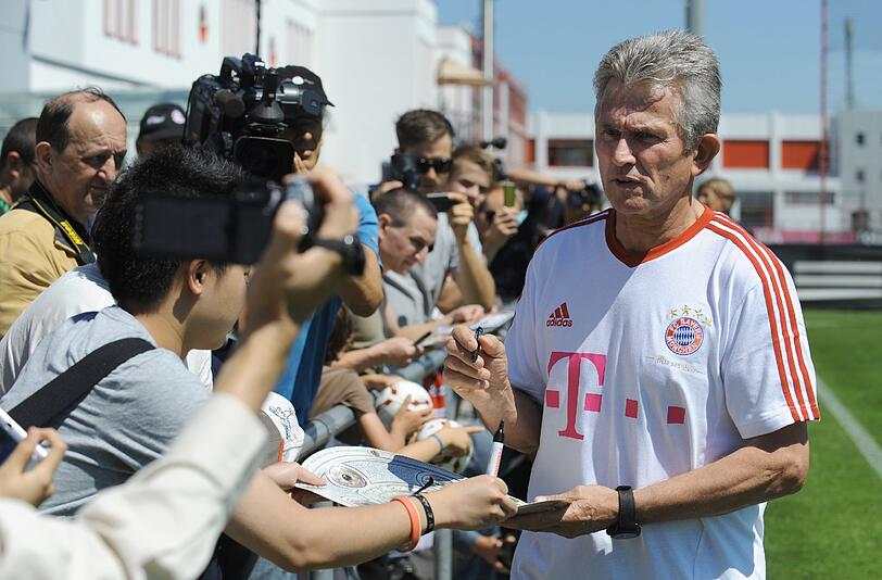 Trainingsauftakt bei den Bayern - die Bilder.