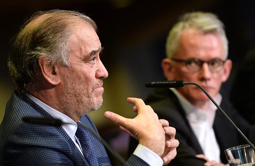 Paul Müller mit Valery Gergiev.