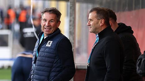 Pr&auml;sident Gernot Mang und Sportboss Manfred Paula arbeiten gut zusammen - sind aber offenbar nicht immer einer Meinung.