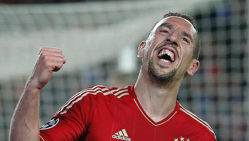 In der Gunst der Kollegen ganz oben: Franck Ribéry. In der Gunst der Kollegen ganz oben: Franck Ribéry.