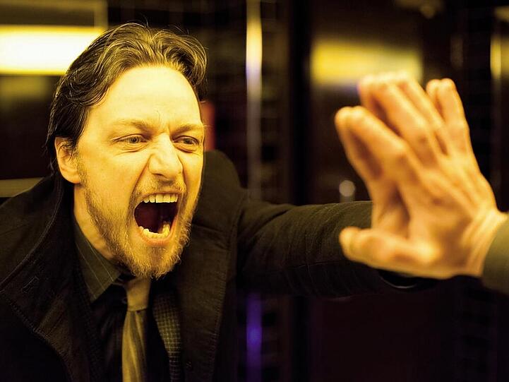 James McAvoy als Bruce im neuen Film "Drecksau"