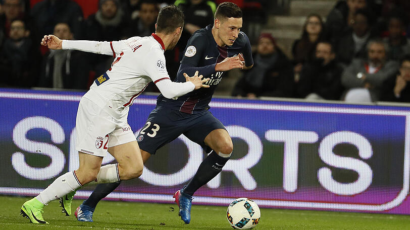 Einziger deutscher Spieler unter den Top 100 ist Julian Draxler (Paris St.Germain) auf Platz 99.