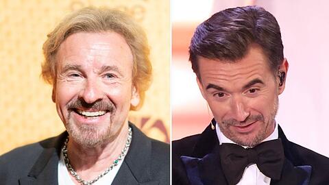 Thomas Gottschalk (l.) wird "Wetten, dass..?" nicht mehr moderieren. Aber was ist mit Florian Silbereisen?