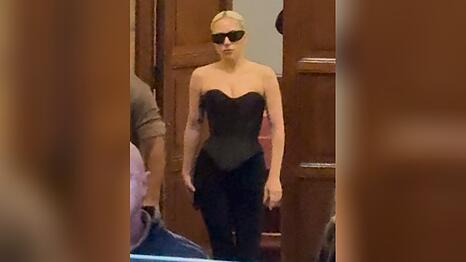 Lady Gaga in Mailand.