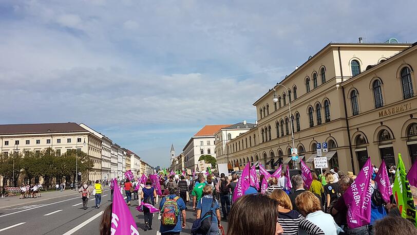 "Mia ham&rsquo;s satt": Die große Demo in München an diesem Samstag