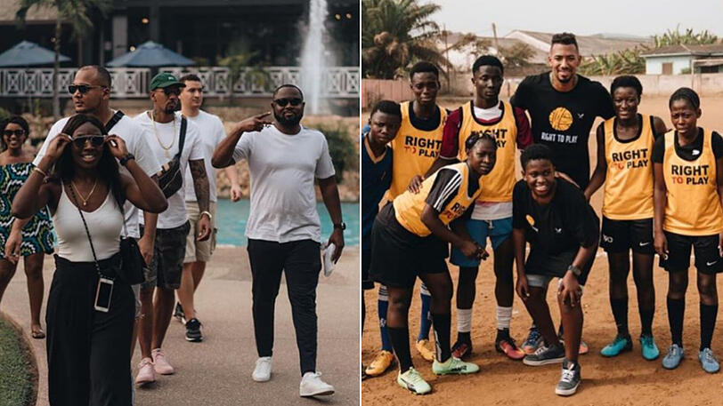 Emotionale Reise: Jérôme Boateng in Ghana, der Heimat seines Vaters.