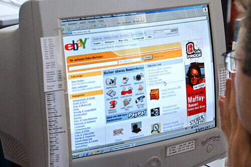 Umschlagplatz auch für Geklautes: Das Online-Auktionshaus ebay.