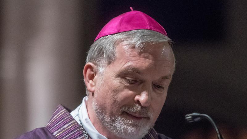 Gregor Maria Hanke, Bischof von Eichstätt, nimmt an einem Gottesdienst im Ingolstädter Liebfrauenmünster teil. Foto: Armin Weigel/Archiv Gregor Maria Hanke, Bischof von Eichstätt, nimmt an einem Gottesdienst im Ingolstädter Liebfrauenmünster teil. Foto: Armin Weigel/Archiv