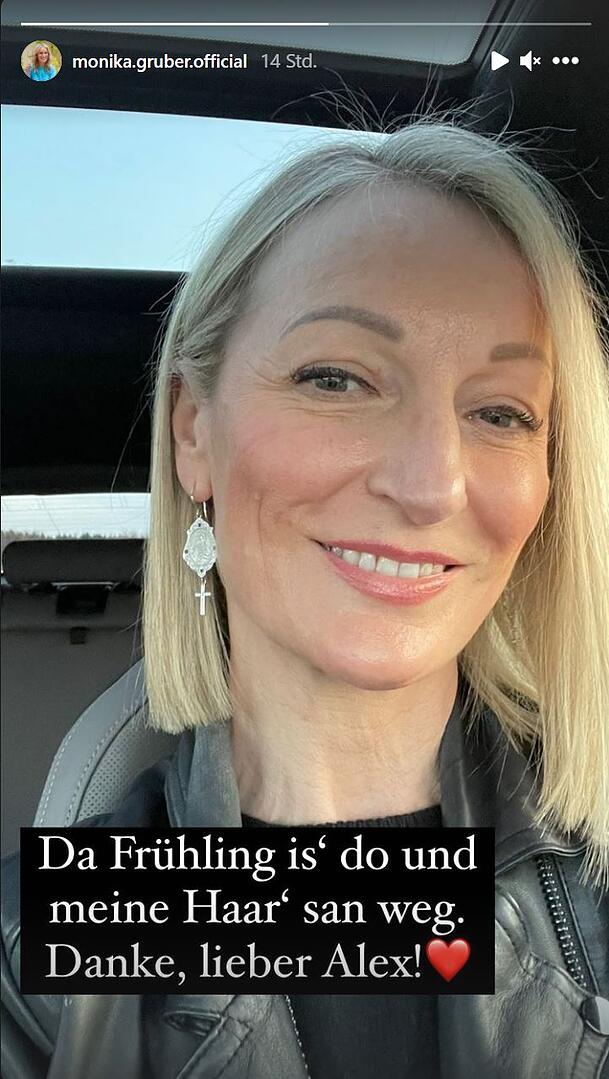 Stylischer Bob mit Seitenscheitel: Monika Gruber hat sich an eine neue Frisur gewagt. Stylischer Bob mit Seitenscheitel: Monika Gruber hat sich an eine neue Frisur gewagt.