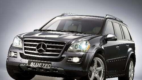 Der Mercedes GL 420 Bluetec. Der Mercedes GL 420 Bluetec.