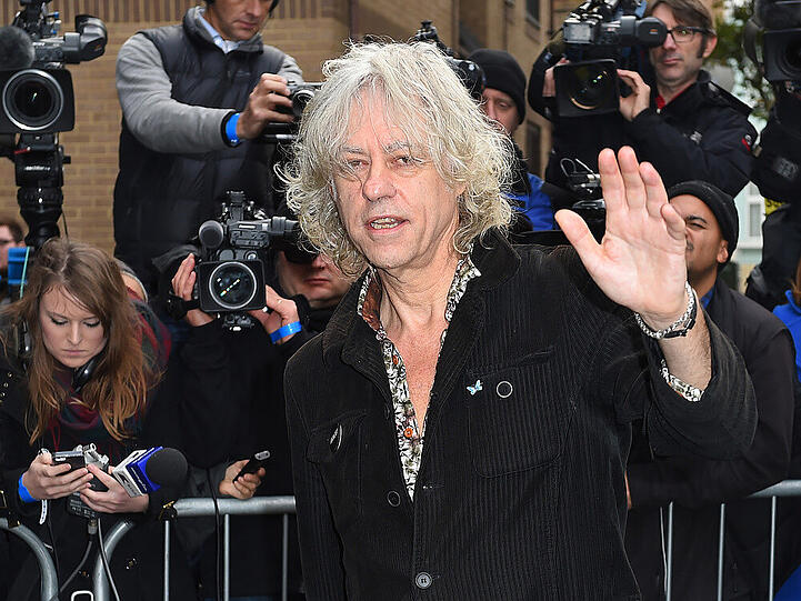 Bob Geldof bei einer Veranstaltung in London