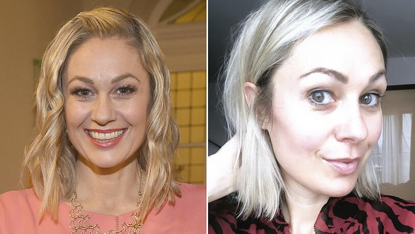 Etwas kürzer und blonder: Ruth Moschner