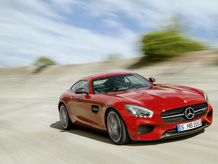 Spielt in der Elite der Supersportwagen: Mercedes AMG GT