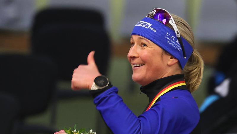 Eisschnellläufer Claudia Pechstein.