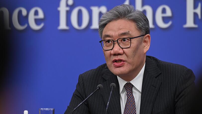 Chinas Handelsminister Wang verwies auf globale Konflikte.