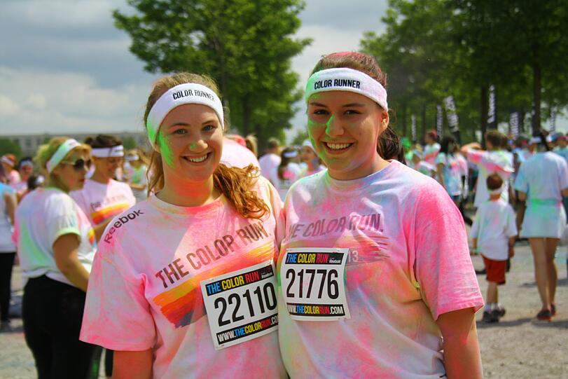 Bunter geht's nicht: Der Color Run in München. Die Bilder.