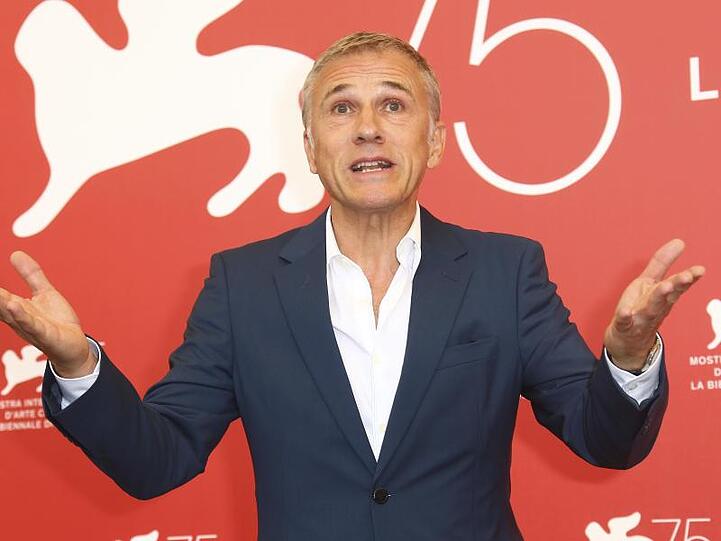 Christoph Waltz bei den 75. Internationalen Filmfestspielen in Venedig.