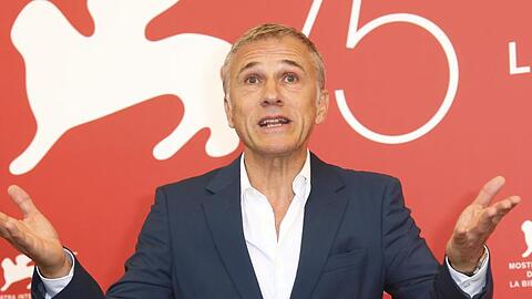 Christoph Waltz bei den 75. Internationalen Filmfestspielen in Venedig.