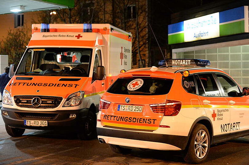 Versuchter Raubüberfall in Traunstein. Die Bilder vom Tatort.