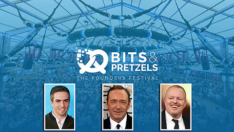 Auch 2017 kann Bits & Pretzels wieder mit hochkarätigen Rednern aufwarten.