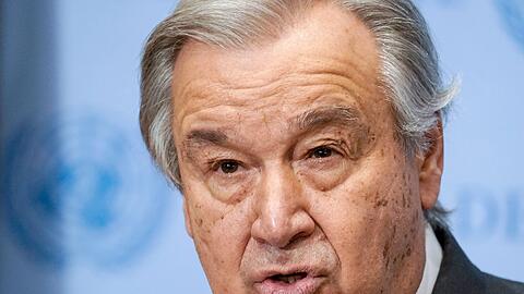 Ant&oacute;nio Guterres ist als erster UN-Generalsekret&auml;r seit 15 Jahren in Syrien