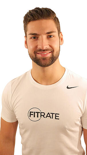 Ist Personal Trainer bei FITrate: Felix Eitel.