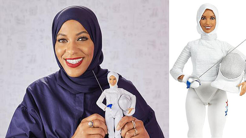 Die Sportfechterin Ibtihaj Muhammad.