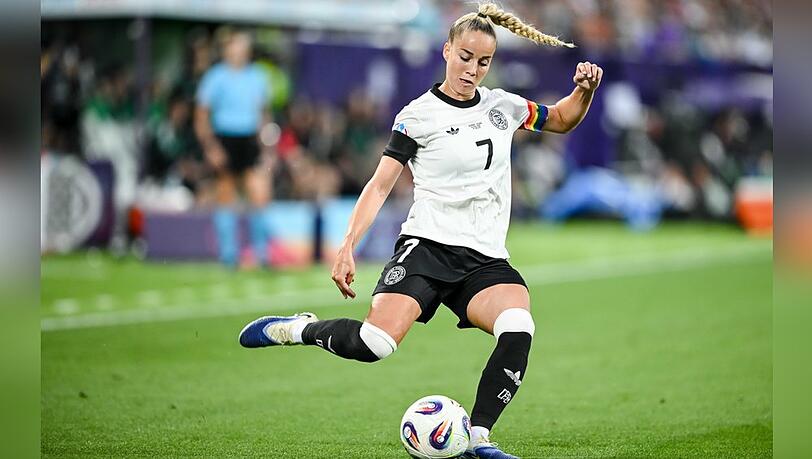 Fußballprofi Giulia Gwinn kann bei der EM nicht mehr mitspielen.