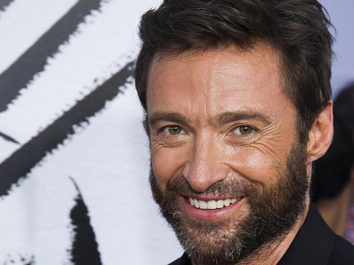 Gut Lachen: Hugh Jackman bei einem Fan-Event zu seinem Film "Wolverine"