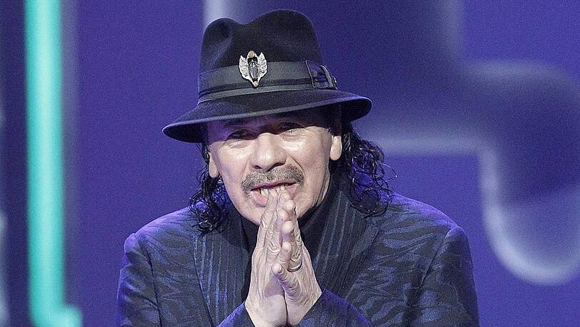 Gitarrengott Carlos Santana begibt sich in spirituelle Sphären Gitarrengott Carlos Santana begibt sich in spirituelle Sphären