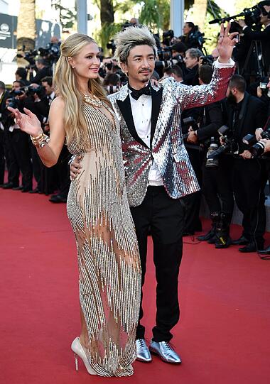 Paris Hilton und der chinesische Schauspieler Sun Zu Yang