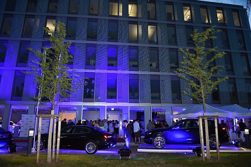 Der neue Showroom von Maserati wurde eröffnet