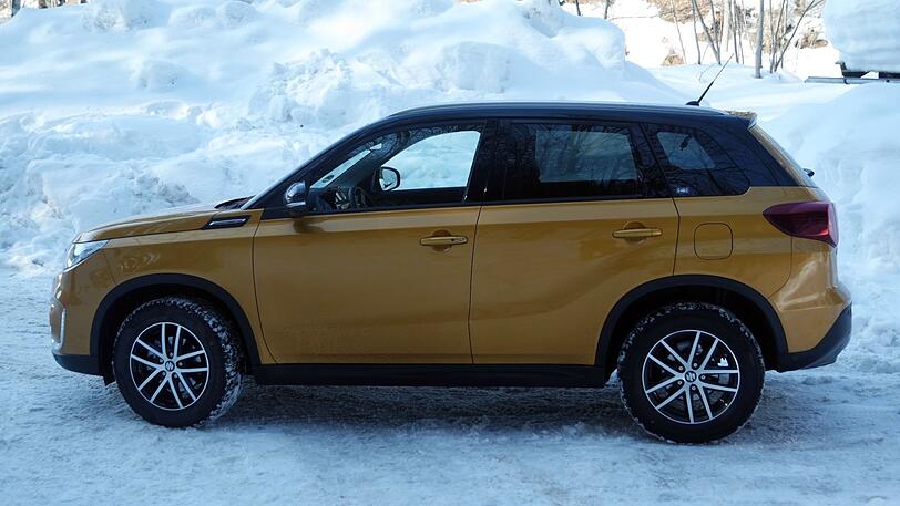 Der Vitara ist nach der Modellpflege mit neuen Lackfarben zu haben.