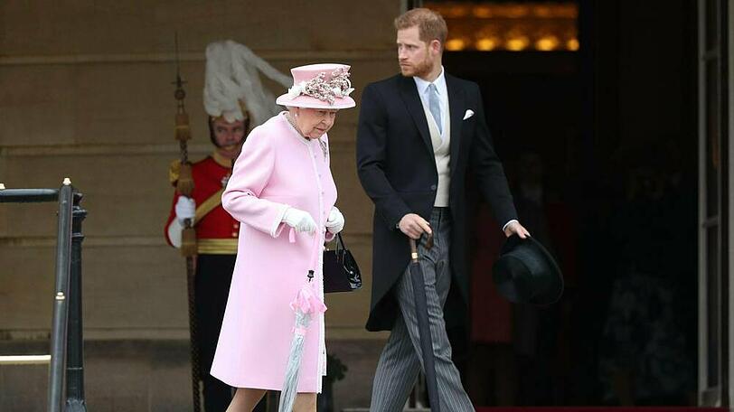 Die Queen und Prinz Harry haben einiges zu besprechen