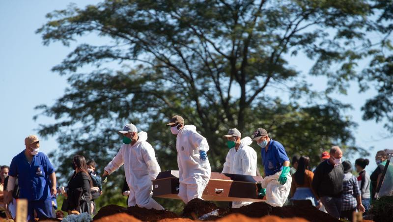 Brasilien hat die Marke von einer Million Infizierten durchbrochen. Brasilien hat die Marke von einer Million Infizierten durchbrochen.