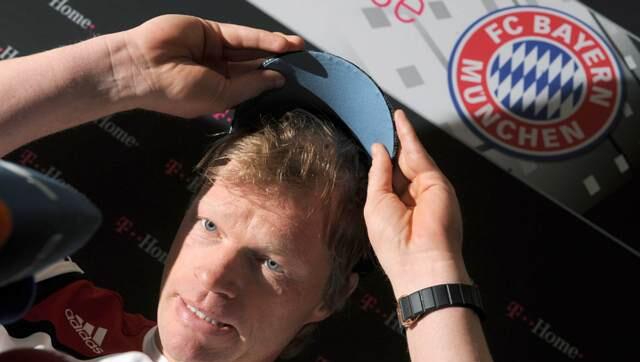 Nimmt bald seinen Hut: Oliver Kahn. Nimmt bald seinen Hut: Oliver Kahn.
