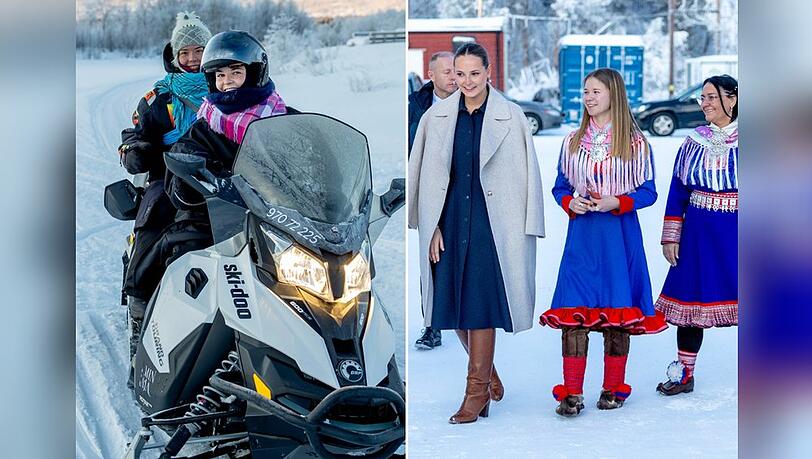 Prinzessin Ingrid Alexandra taucht in das Leben der Menschen in der Finnmark ein.