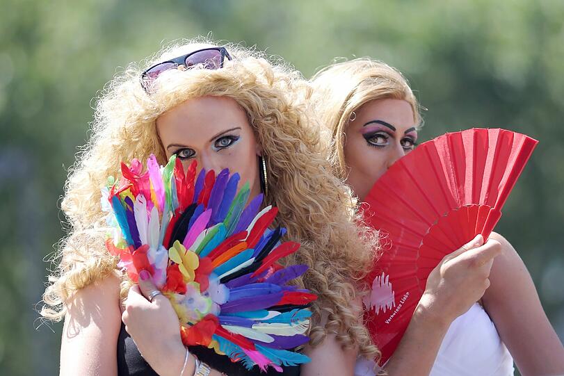 Der Christopher Street Day in Frankfurt am Main.