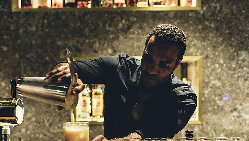 Feine Drinks in der Baaderstraße: die Grey's Bar.