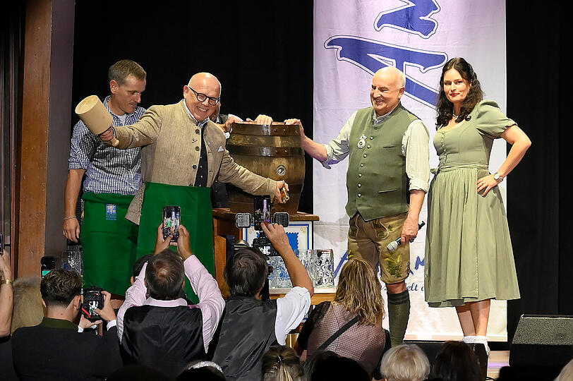 Jürgen Kirner, Angela Ascher und Dr. Axel Munz